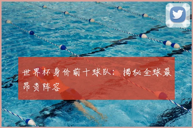 世界杯身价前十球队：揭秘全球最昂贵阵容