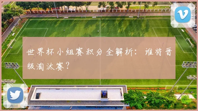 世界杯小组赛积分全解析：谁将晋级淘汰赛？
