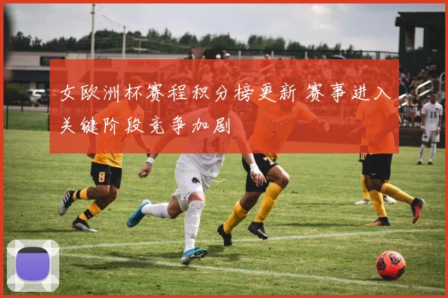 女欧洲杯赛程积分榜更新 赛事进入关键阶段竞争加剧